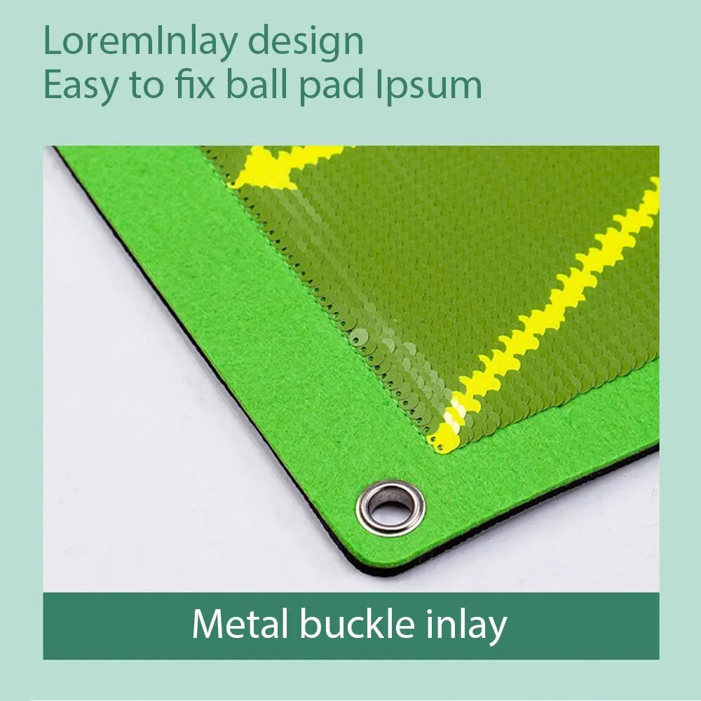 Golf Training Mat for Swing Detection Batting, Path Feedback Golf Swing Mat, Analysis Swing Path and Correct Hitting Posture Golf Practice Mats, Advanced Golf Training Aid for IndoorOutdoor