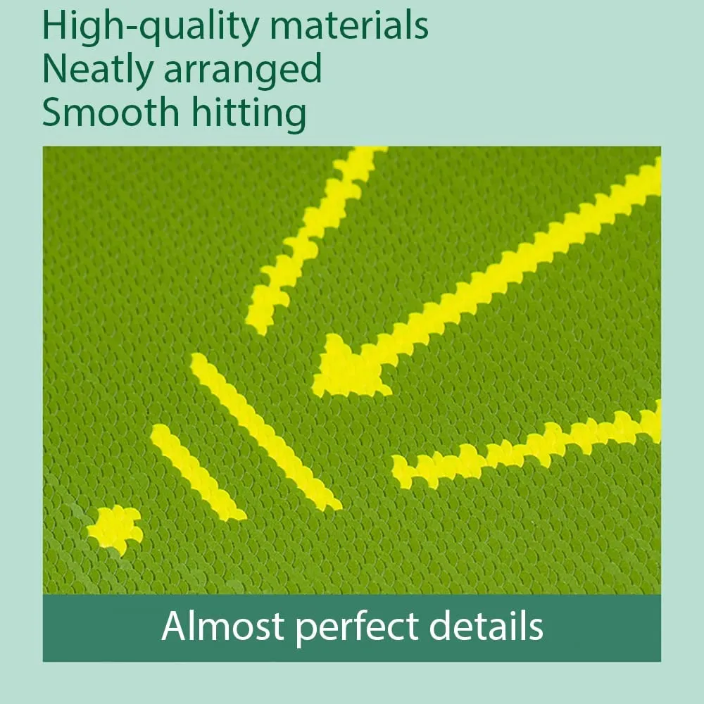 Golf Training Mat for Swing Detection Batting, Path Feedback Golf Swing Mat, Analysis Swing Path and Correct Hitting Posture Golf Practice Mats, Advanced Golf Training Aid for IndoorOutdoor