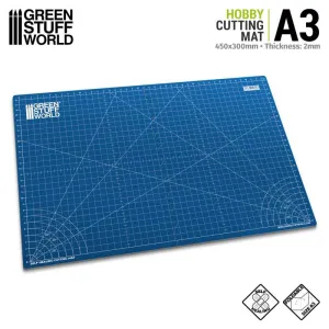 GREEN STUFF WORLD BLUE Cutting Mat A3