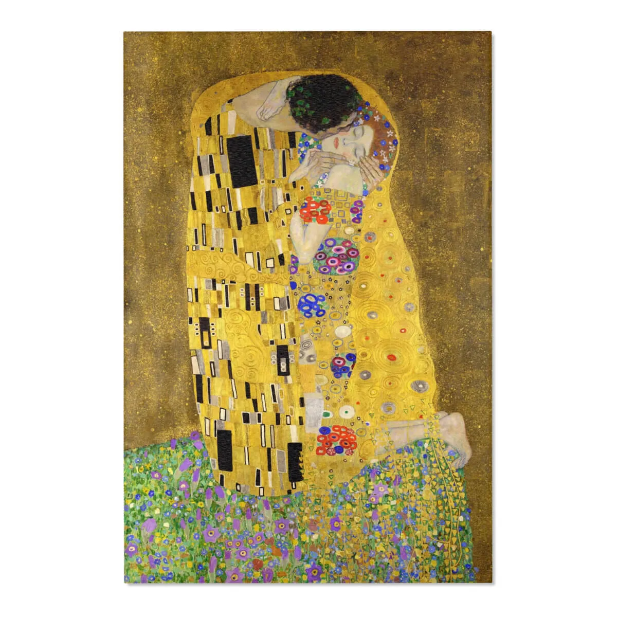 Gustav Klimt The Kiss Floor Mat