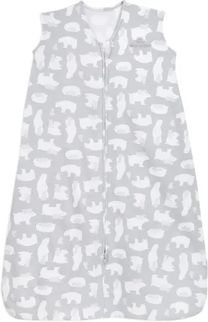 HALO SleepSack, 100% Cotton Wearable Blanket, Swaddle Transition Sleeping Bag, TOG 0.5