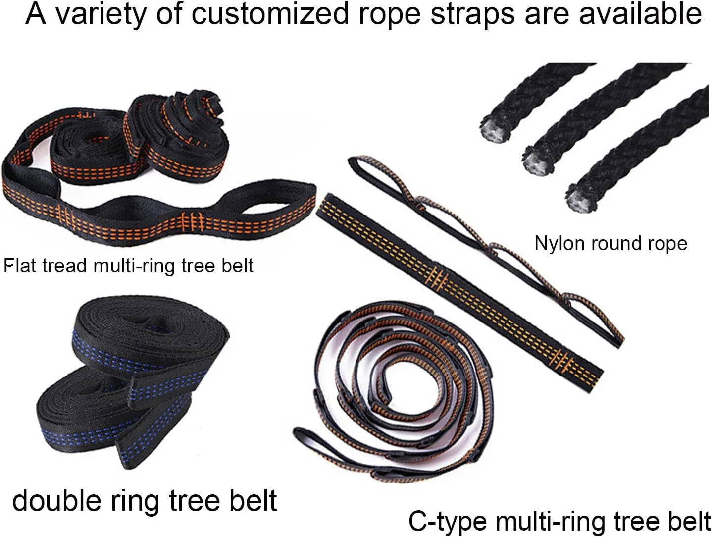 Hammock for Camping Double Hammocks Gear for The Outdoors Backpacking Survival or Travel - Portable Lightweight Parachute Nylon,D
