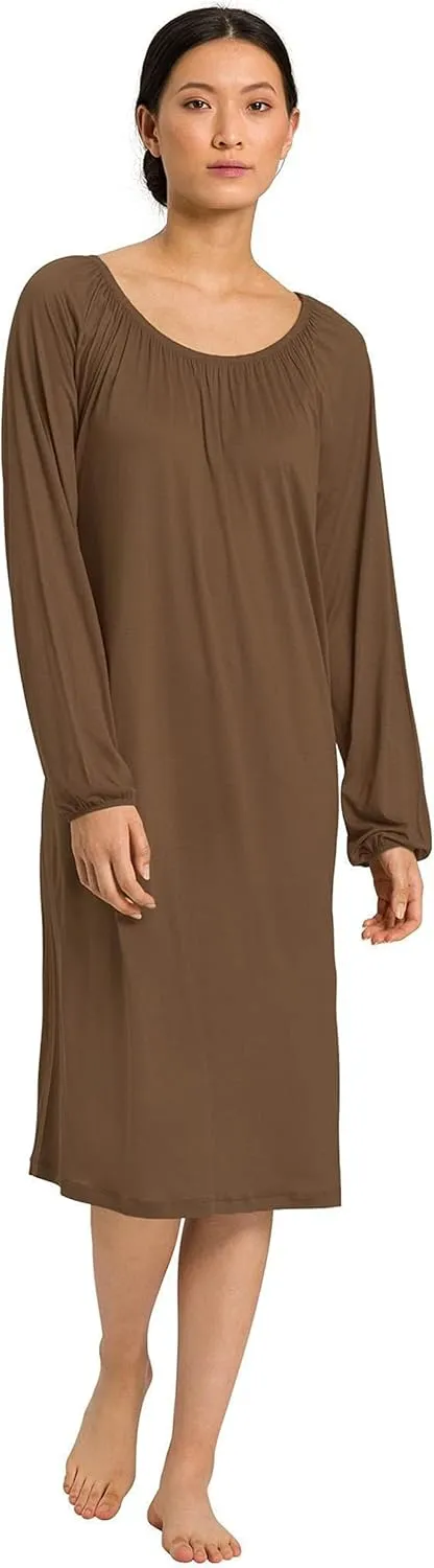 HANRO Women's Pina Long Sleeve Gown 77988