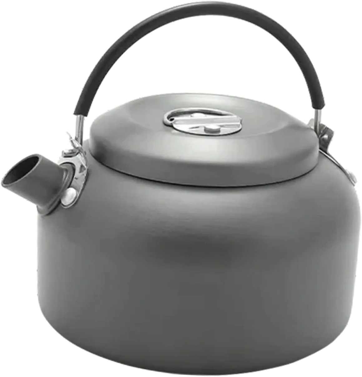 Happyyami Camping Water Kettle Stovetop Kettle 0.8l Aluminum Alloy Fastboil for Tea