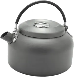Happyyami Camping Water Kettle Stovetop Kettle 0.8l Aluminum Alloy Fastboil for Tea