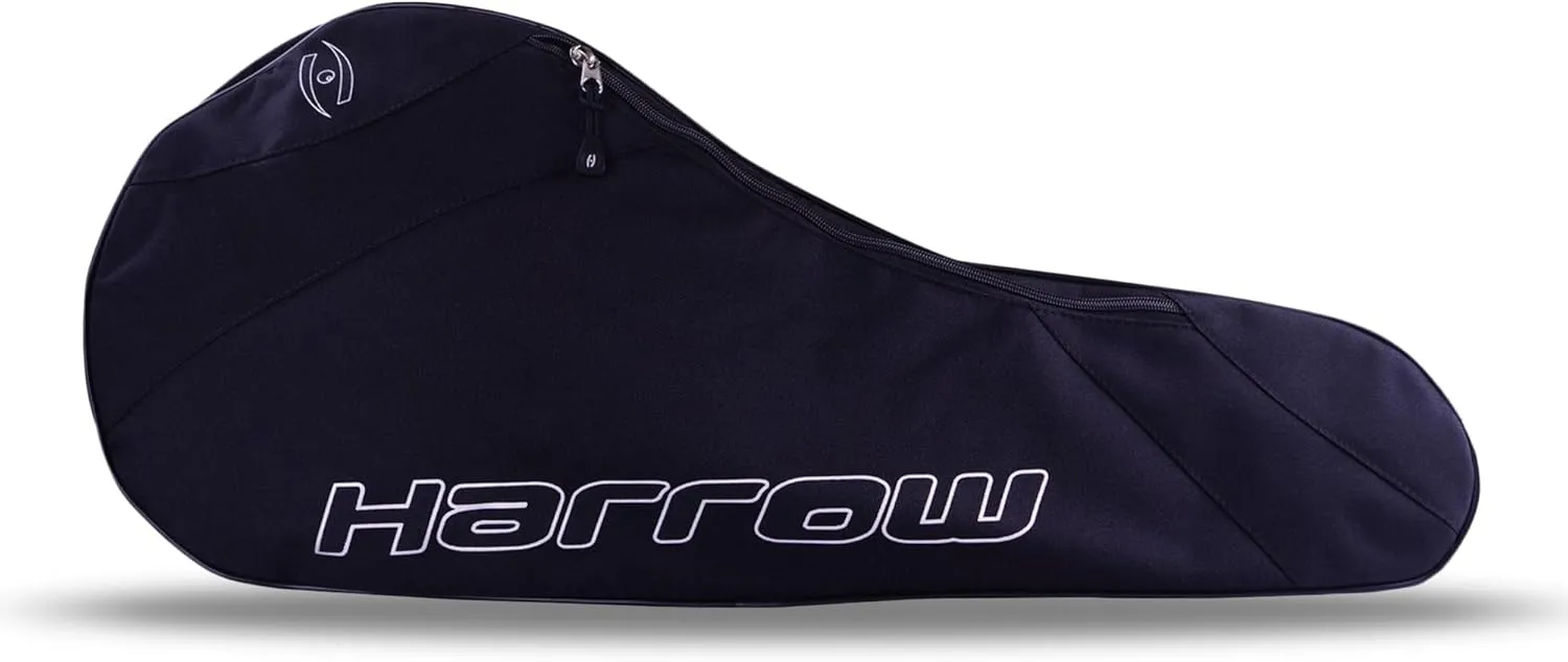 Harrow Sports Premium Racquet Bag for Squash, Tennis, Badminton & Padel | Durable & Spacious Sports Bag | Multi-Compartment Design | Padded Straps | Unisex Bag for Men & Women