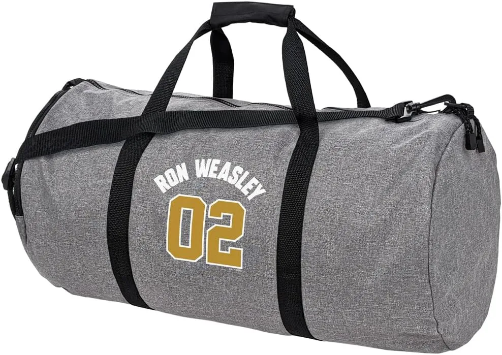 Harry Potter Weasley Jersey Clean Lightweight Duffel Bag for Sports and Gym Packable for Travel