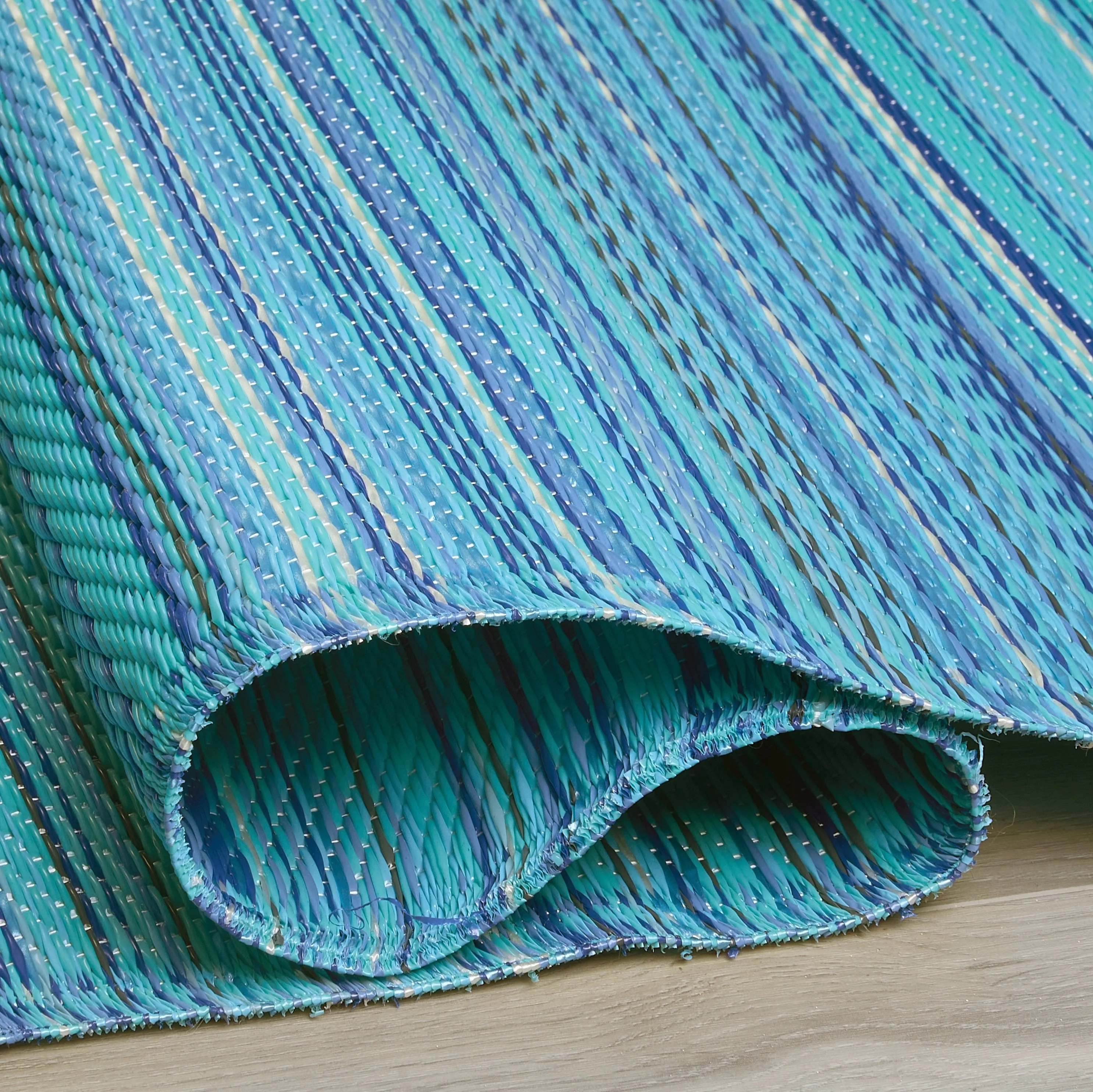 Havana - Turquoise Foldable Rug