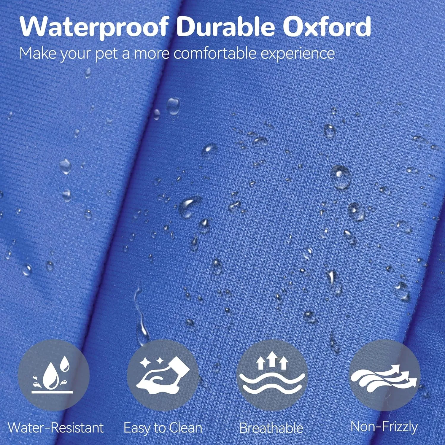 Heeyoo Outdoor Dog Bed, Waterproof Camping Dog Bed Mat, Machine Washable and Portable Travel Pet Pad Mat, Foldable Pet Beds for Small, Medium, and Large Dogs