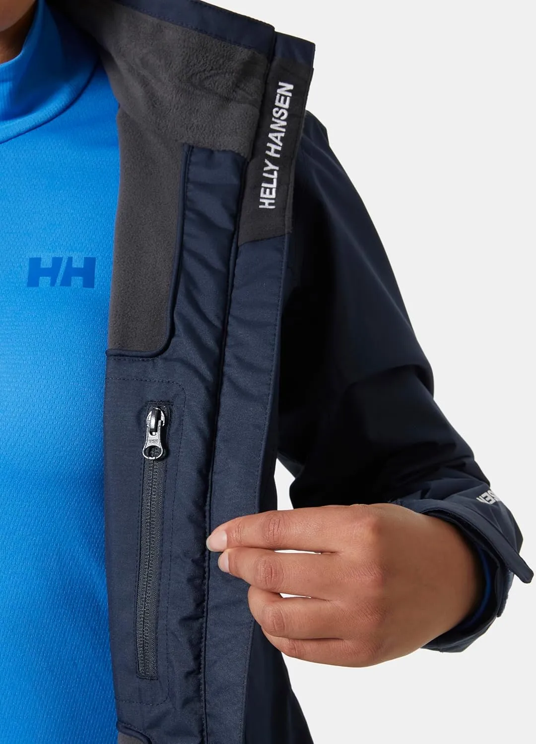 Helly-Hansen Women's Crew Midlayer Waterproof Windproof Breathable Sailing Jacket