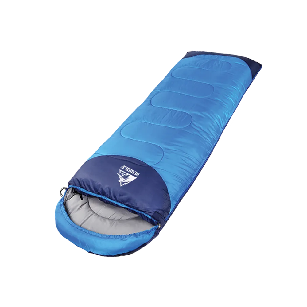 Hewolf Camping Sleeping Bag - Blue