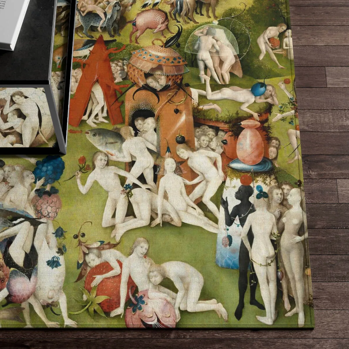 Hieronymus Bosch The Garden of Earthly Delights Floor Mat