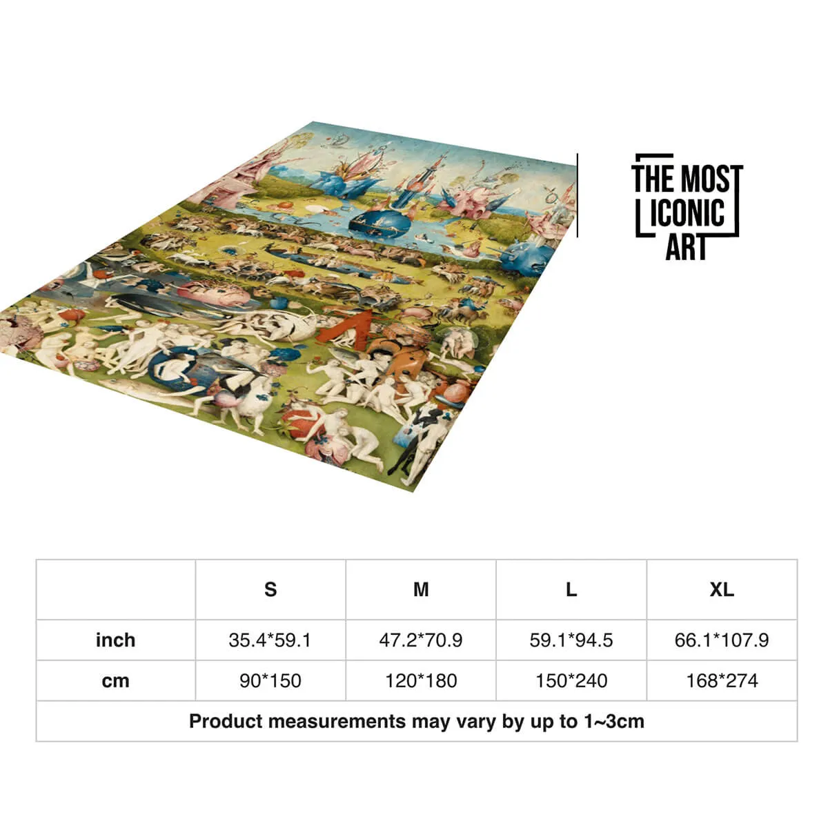 Hieronymus Bosch The Garden of Earthly Delights Floor Mat