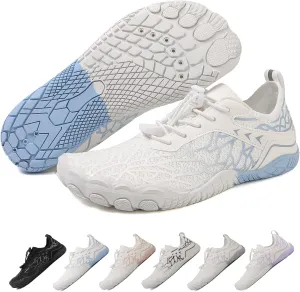 Hike Barefoot Shoes Womens Men,Unisex Barefoot Water Shoes Breathable, Anti-Slip Hiking Footwear for Athletic Wide Toe Shoe Footwear for Hiking, Walking, Running, Yoga, and Water Sports