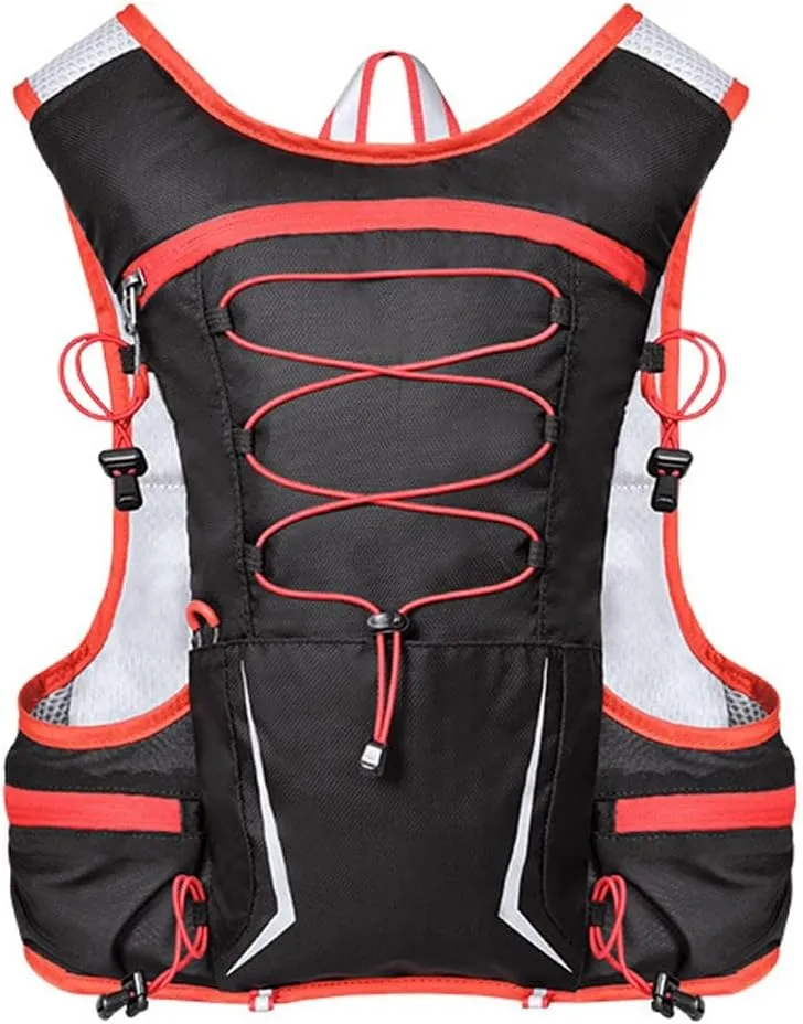 Hiking Backpack for Women with Water Bladder,Hydration Pack for Runners,Wet/Dry Bag Compartment for Trail Running, Hiking, Biking(Red,S)