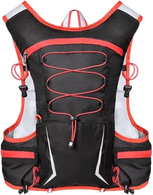 Hiking Backpack for Women with Water Bladder,Hydration Pack for Runners,Wet/Dry Bag Compartment for Trail Running, Hiking, Biking(Red,S)