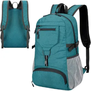Hiking Backpack Waterproof - Lightweight Breathable Trekking Daypack | Hiking Daypack | Durable Outdoor Travel Day Bag Waterproof Travel Bag Reflective Stripes For Women Men | Small Compact