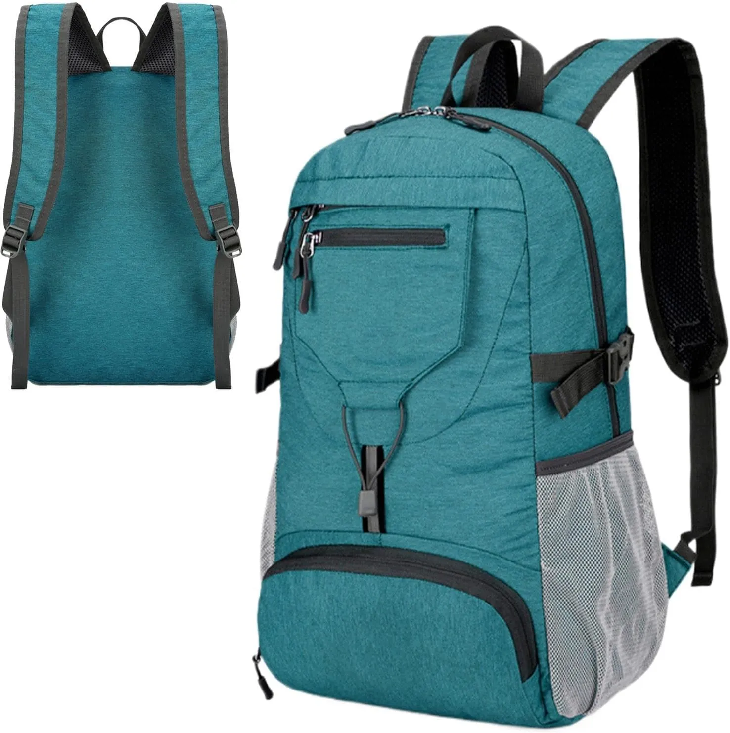 Hiking Backpack Waterproof - Lightweight Breathable Trekking Daypack | Hiking Daypack | Durable Outdoor Travel Day Bag Waterproof Travel Bag Reflective Stripes For Women Men | Small Compact