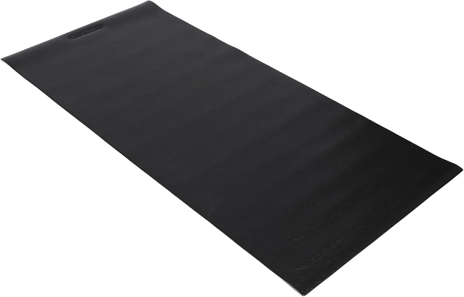 HolaHatha Lightweight Padded Exercise Yoga Mat, Non Slip Thick Foam Foldable Pad for Stretching and Workout Activity, 90.5 x 39.5" Large, Grey
