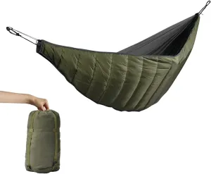 HXBER Hammock Underquilt for Camping Hiking Backpacking Travel Backyard Patio