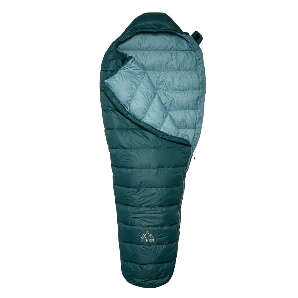 Hygge 200 Down Sleeping Bag (Petrol/Arctic Blue)