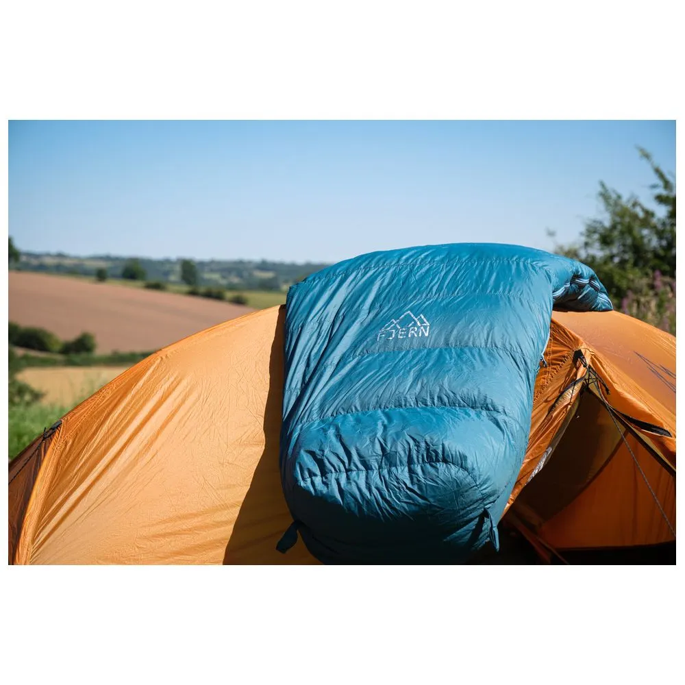 Hygge 200 Down Sleeping Bag (Petrol/Arctic Blue)