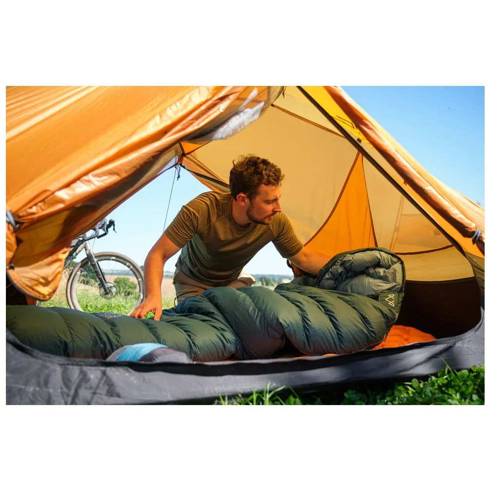 Hygge 200 Down Sleeping Bag (Petrol/Arctic Blue)