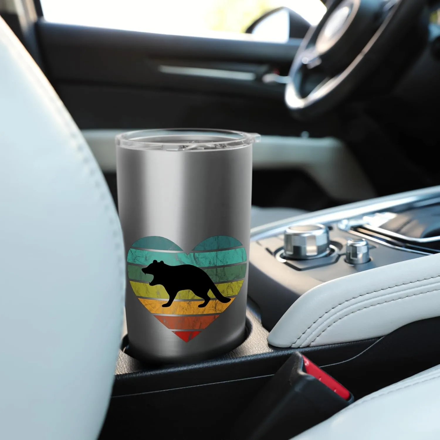 I Love Tasmanian Devil Bag Devil Wilderness Tasmania Stainless Steel Insulated Tumbler