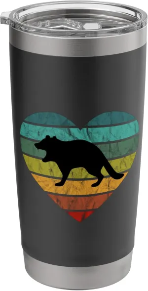 I Love Tasmanian Devil Bag Devil Wilderness Tasmania Stainless Steel Insulated Tumbler