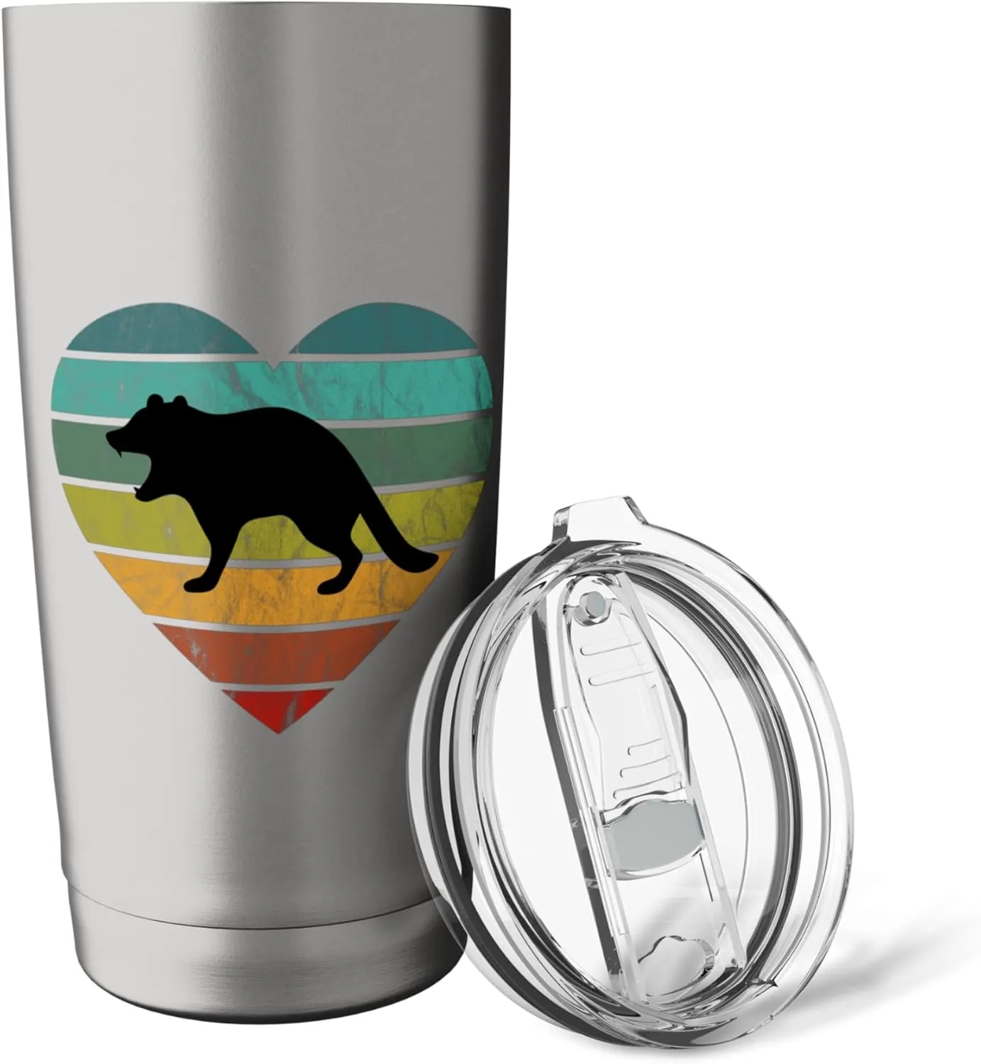I Love Tasmanian Devil Bag Devil Wilderness Tasmania Stainless Steel Insulated Tumbler