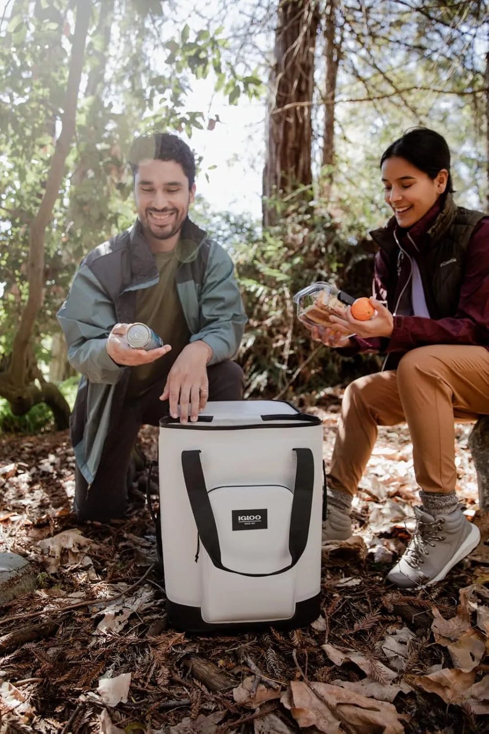 Igloo Trailmate Soft Cooler, Insulated Leakproof Softsided Cooler Bag, Portable Ice Chest, Lunch Cooler Tote Bag