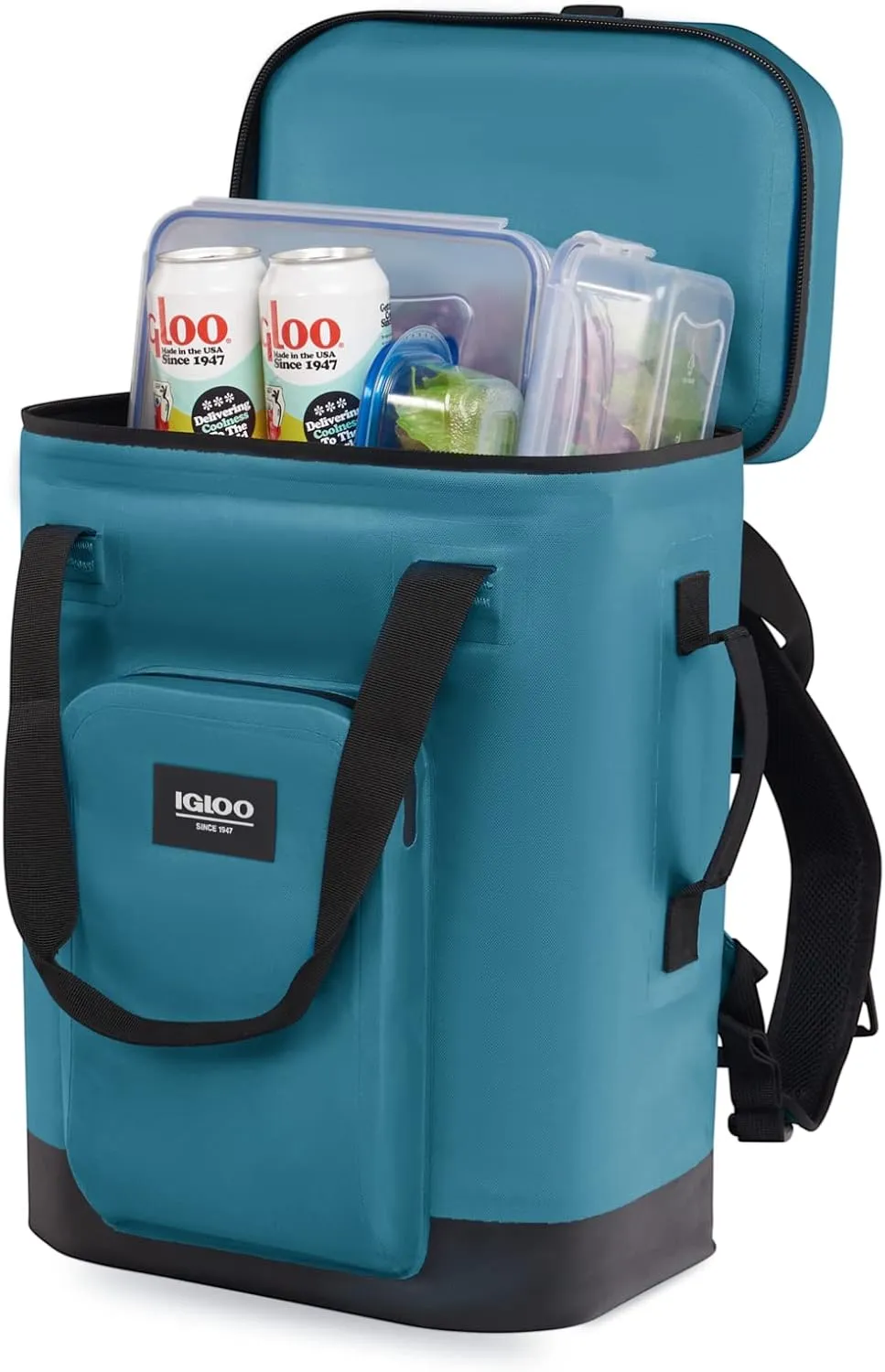 Igloo Trailmate Soft Cooler, Insulated Leakproof Softsided Cooler Bag, Portable Ice Chest, Lunch Cooler Tote Bag