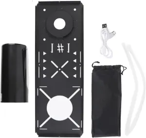 IGT Table Board, Camping IGT Table Board with Electric Water Dispenser, Portable IGT Table Plate Outdoor Stove Furnace Board Hiking Accessories