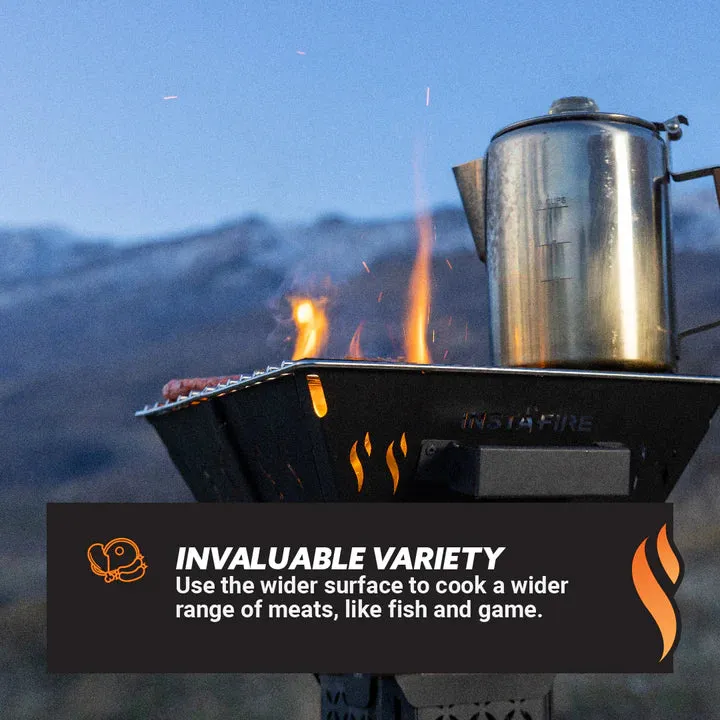 Inferno Pro Chimney Grill Top by InstaFire