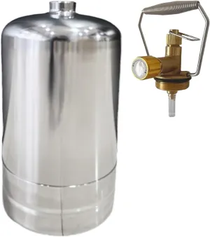Inflatable Empty Refillable Tanks Fuels Canister Portable Practical Tanks Cylinder for Camp Stove Easy to Use