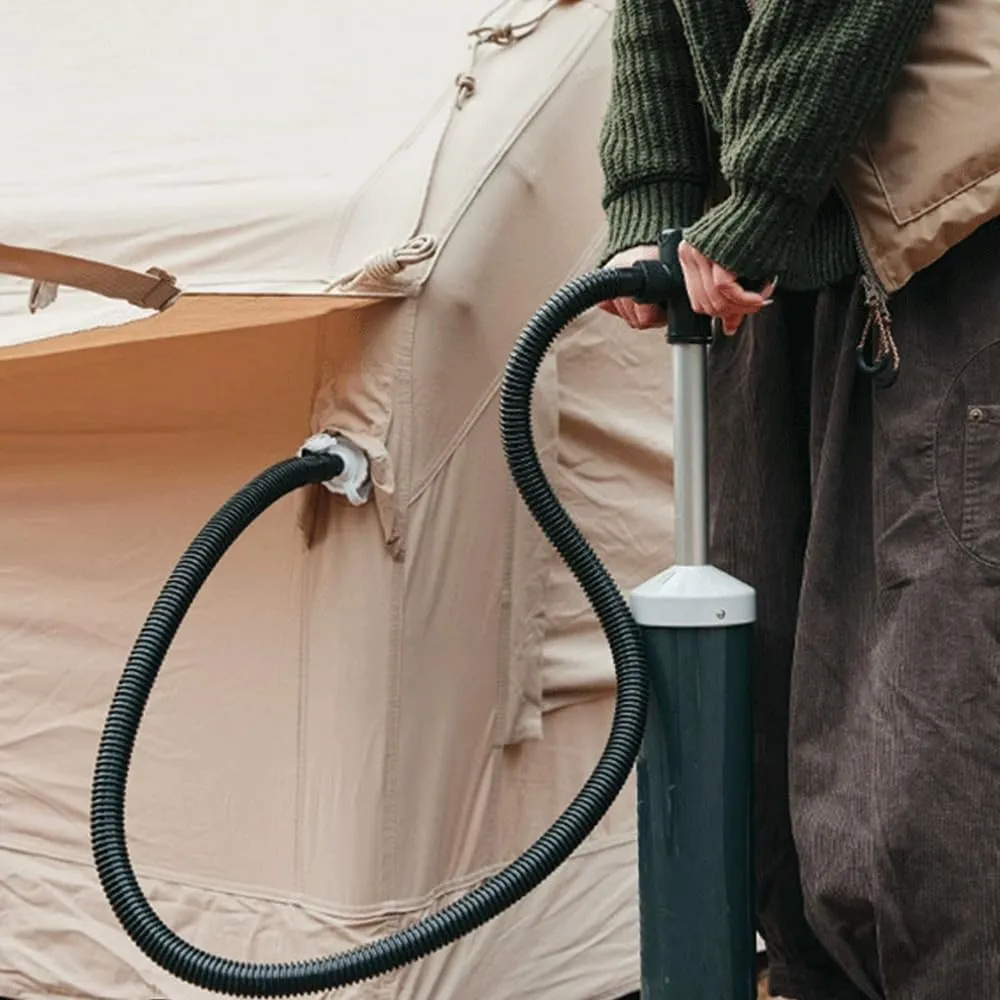 Inflatable Tent with Pump,Family Tent for 4-6 Persons with Stove Jack Hole,4 Season 3000mm Waterproof Windproof Large Air Tent Pop-Up Tents,Quick to Set up