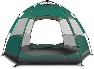 Instant Pop Up Tent,Family Camping Tent 4-7 Person Portable Tent Automatic Tent Waterproof Windproof for Camping Mountaineering