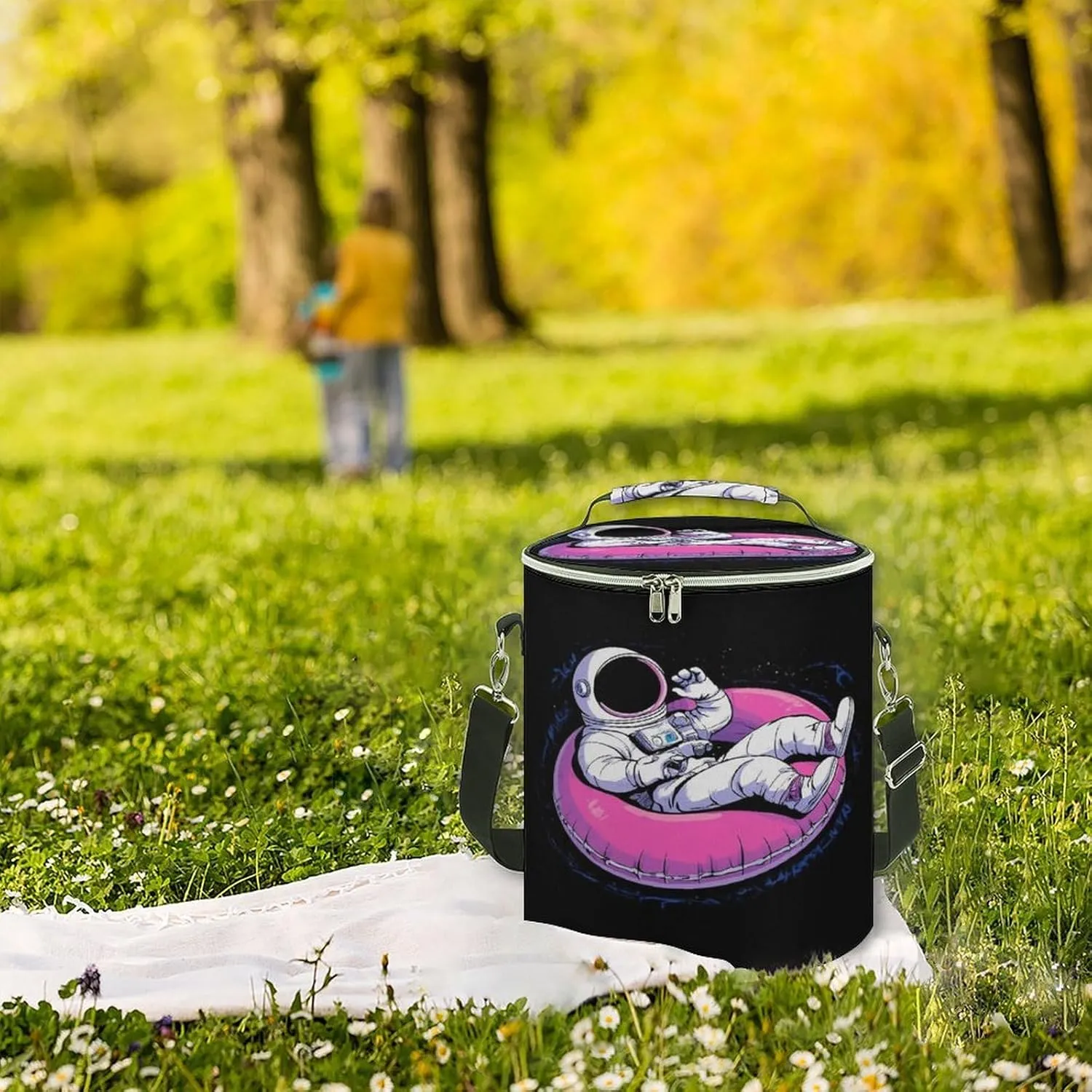 Insulated Bag with Hard Bottom, Leak Proof Coolers Backpack for Picnic Accessories