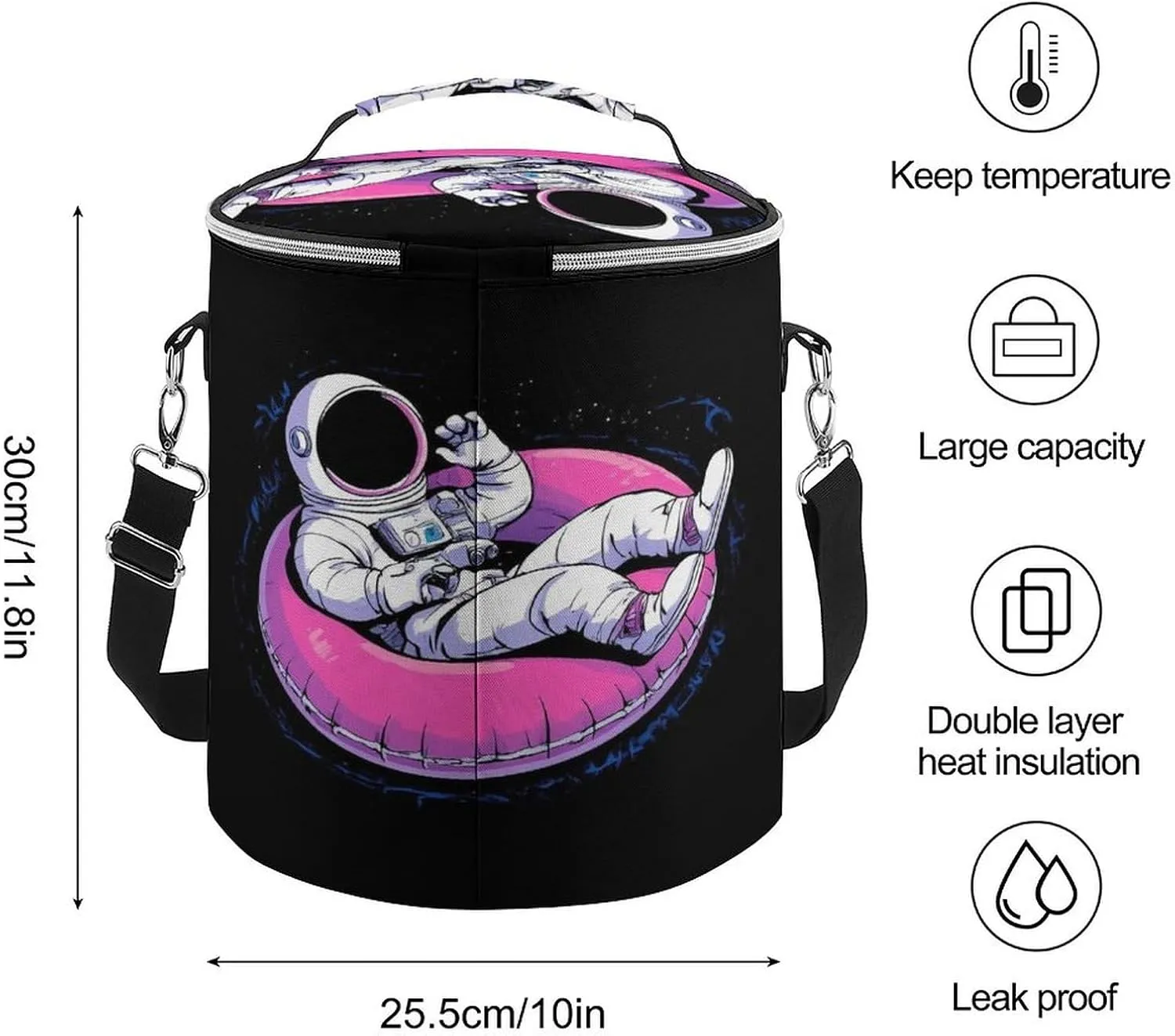 Insulated Bag with Hard Bottom, Leak Proof Coolers Backpack for Picnic Accessories