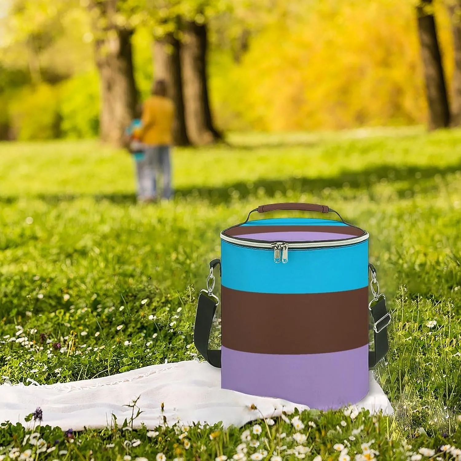 Insulated Cooling Pack Easy to Carry, Large Cooler Backpack, Thermal Bag for Picnic
