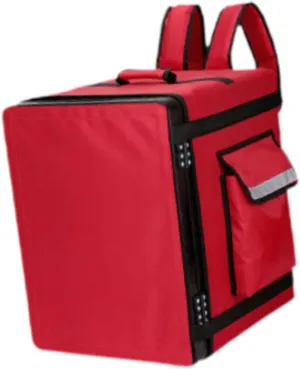 Insulated Food Delivery Backpack Thermal Bag 43 L Food Storage Cooler Rucksack Insulated Cooler Bag for Camping Picnics BBQ