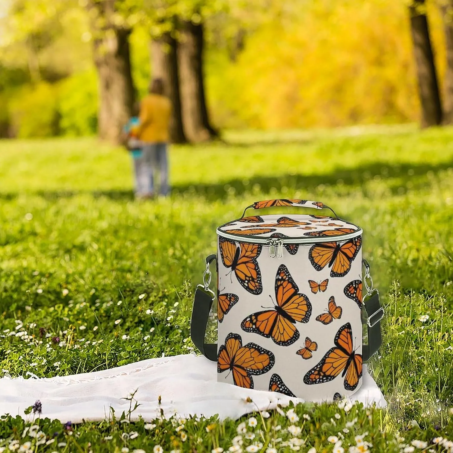 Insulated Leak-Proof Cooler Backpack for Women and Men Camping, Travel, Picnic