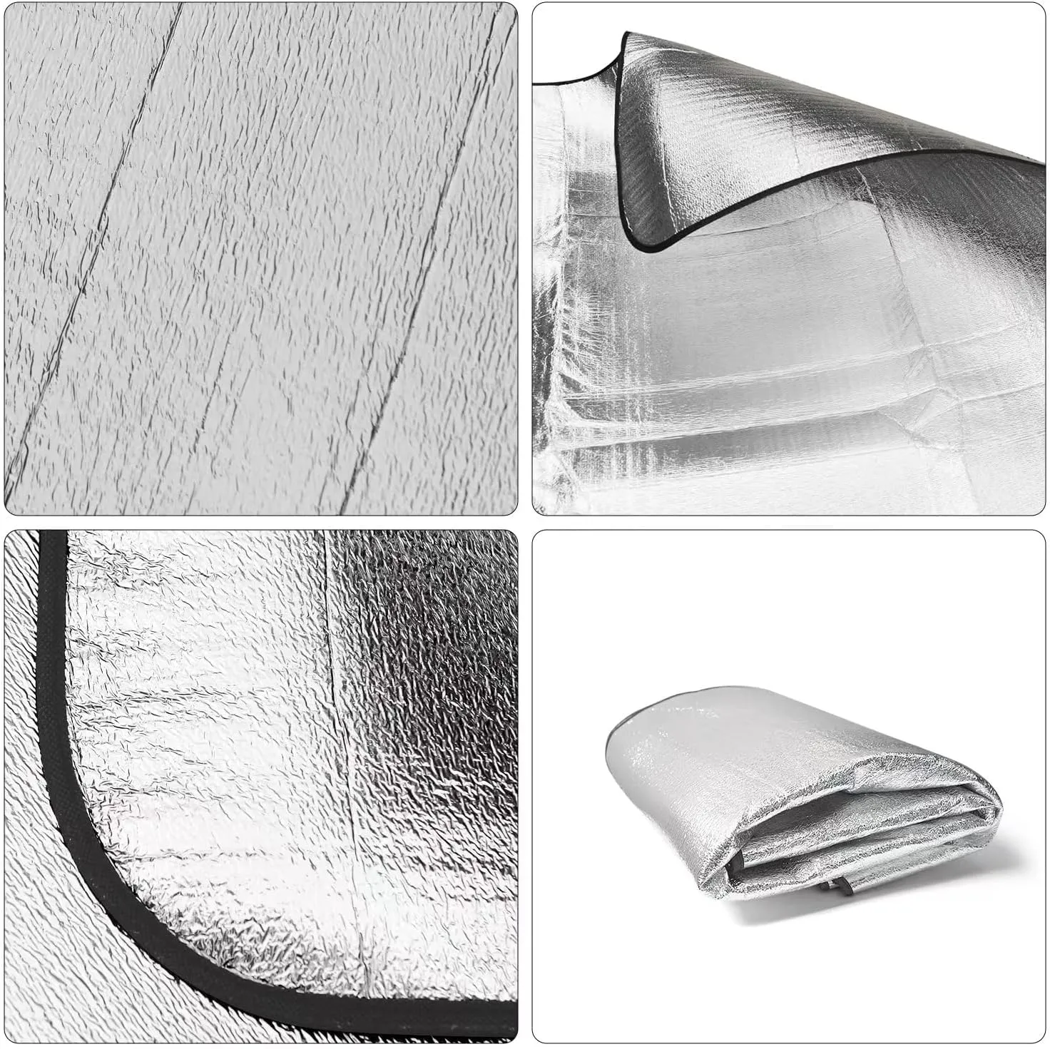 Insulated Mat 200x200cm Suitable to Sleeping on Ground, Floor or on Snow PS52