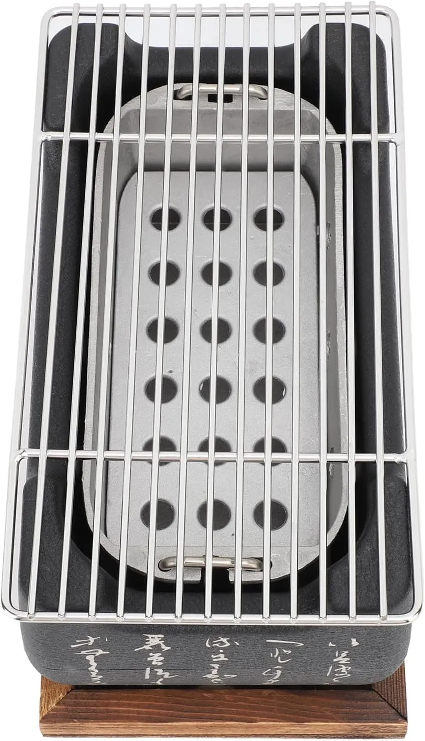 Japanese Style BBQ Grill Stove Quick Heating Versatile Performance Even Cooking with Enjoyable Dining Experience Compact & Portable for Camping Picnicking or Hosting a Backyard (M)