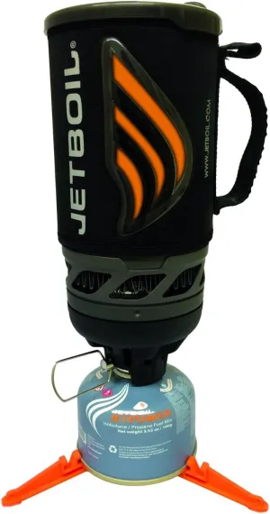 Jetboil Flash Camping and Backpacking Stove System, Portable Propane/Isobutane Burner with Cooking Cup for Outdoor Trips and Hiking
