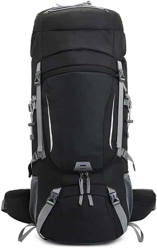 JSEIAJB 60L Large Hiking Mountaineering Backpack Climbing Hiking Backpack Camping Backpack Sport Outdoor Bag
