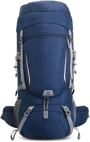 JSEIAJB 60L Large Hiking Mountaineering Backpack Climbing Hiking Backpack Camping Backpack Sport Outdoor Bag