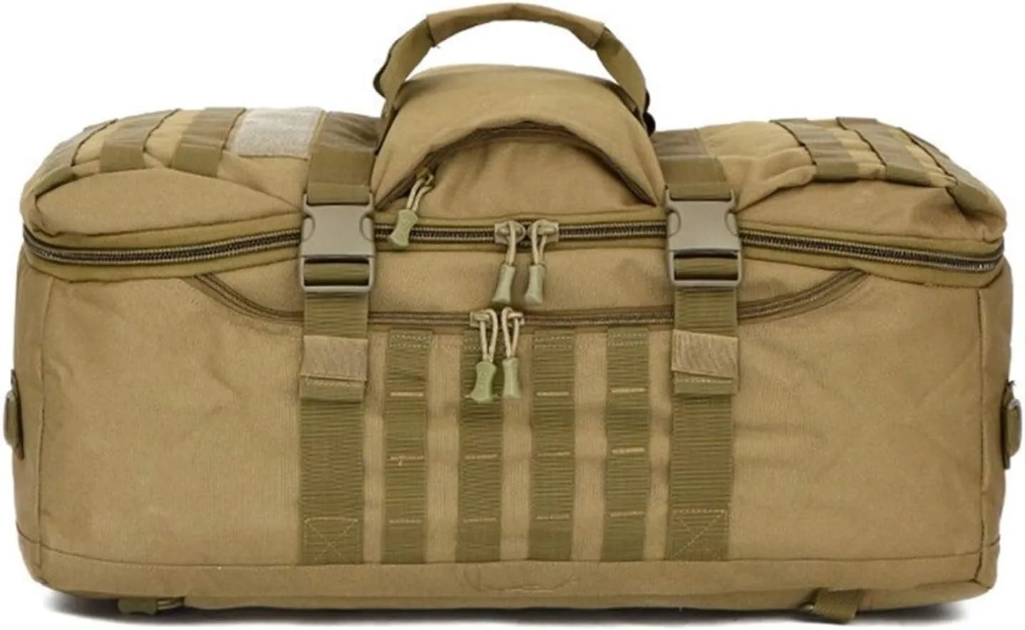 Jungle Leopard 60L Military Tactical Molle Backpack Large Capacity for Men Women Travel Hiking Backpacks Rucksack(S433-60-BK)