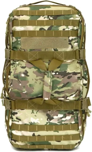 Jungle Leopard 60L Military Tactical Molle Backpack Large Capacity for Men Women Travel Hiking Backpacks Rucksack(S433-60-CP)