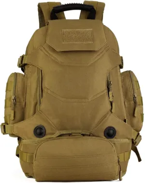 Jungle Leopard Travel Backpack Army Molle Sport Bag Men Camping Hiking Tactical Backpack Military Backpack 40L(S427-40L-T)